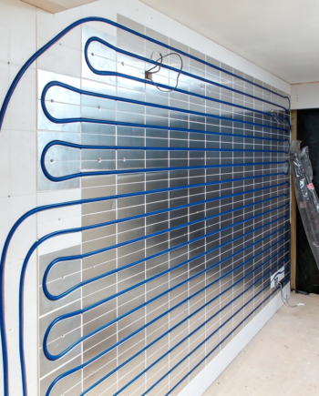 Custom Wall Heating Pipe Installation