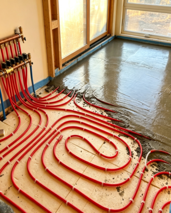 Custom Kitchen Heating Installation